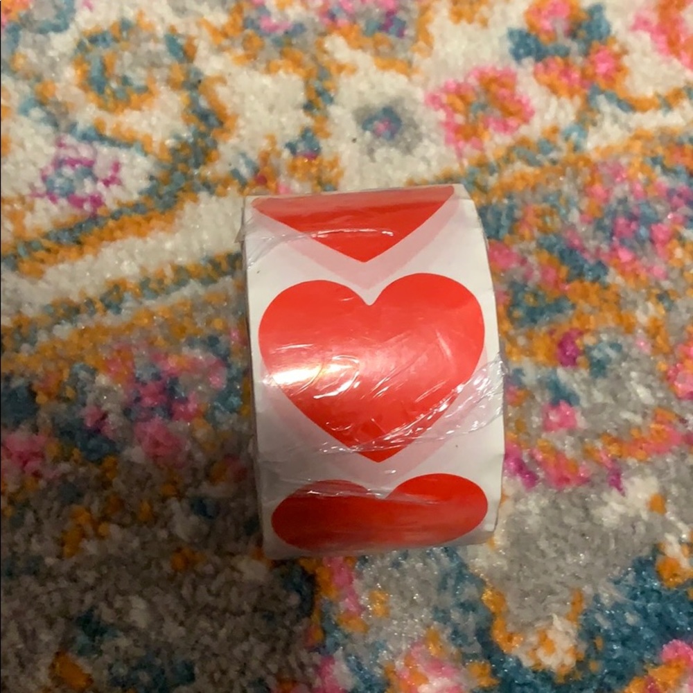 Tanning Heart Stickers